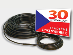 topný kabel ADPSV 18W/m