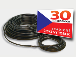topný kabel ADPSV 18W/m